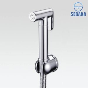 شطاف سليم سيلفر المعدني بالحامل و الخرطوم Slim Silver