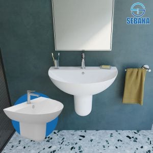 حوض تايتن 70/80سم ساني بيور - 037480XX00 / 037470XX00 Titan SANIPURE