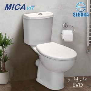 قاعدة مرحاض إيفو ميكافيت الإقتصادية Micavit Evo بضمان مدى الحياة
