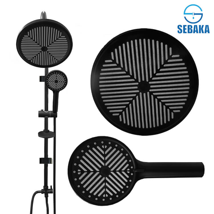 عامود مسطرة الدش فان الاسود 2*1 FAN Black عامود مسطرة الدش فان الاسود 2*1 FAN Black