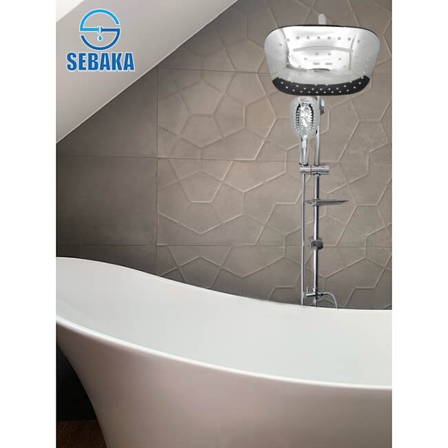 عامود مسطرة الدش سمايل 2*1 التركي Smile Shower عامود مسطرة الدش سمايل 2*1 التركي Smile Shower