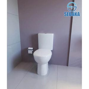قاعدة مرحاض فلورا الاقتصادية بكامل مشتملاتها FLORA 228649XX78 ساني بيور - SANIPURE