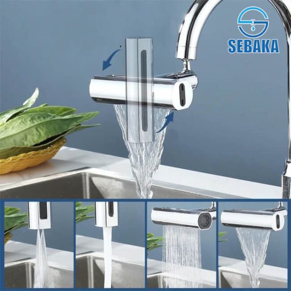 هد خلاط الحوض المتحركة بأربع أشكال لرش المياه Tap Sprayer