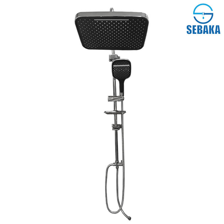 عامود مسطرة الدش نياجرا Niagara Shower 2x1 بالرأس المستطيل الكبير و الشريط المائي عامود مسطرة الدش نياجرا Niagara Shower 2x1 بالرأس المستطيل الكبير و الشريط المائي
