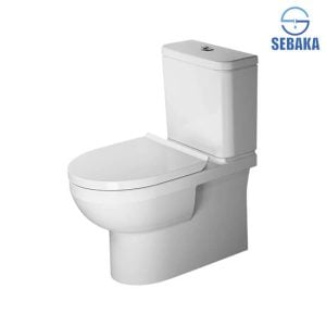 قاعدة مرحاض نمبر وان 2182490075 ريمليس لون أبيض من ديورافيت Number One Duravit