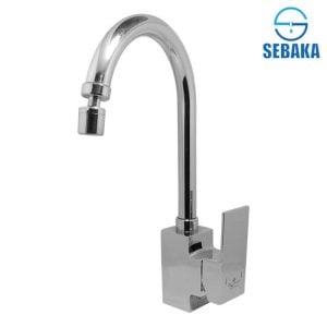 خلاط حوض فوشيا رويال بقنطرة متحركة للمطبخ أو الحمام Royal Fusia Mixer