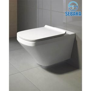 قاعدة مرحاض معلقة ديوراستايل 254249 لون أبيض من ديورافيت DuraStyle Duravit