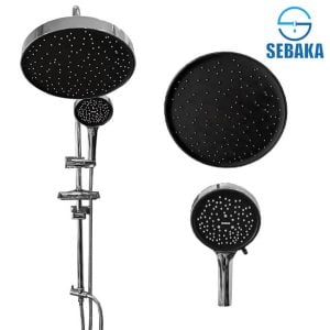 عامود مسطرة الدش جلاكسي Galaxy Shower 2x1 بالرأس المدور الكبير من Royal