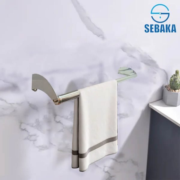 فواطة مفرد كيرف استانلس Towel bar Curve