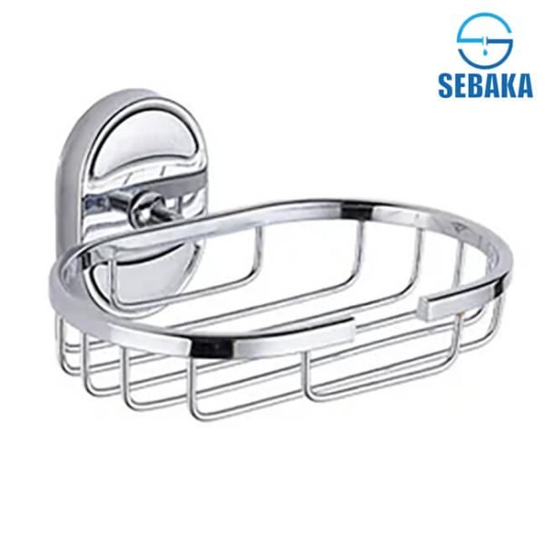 صبانة بيراميد بالحامل الاستانلس للصابون القطع (Soap dish)