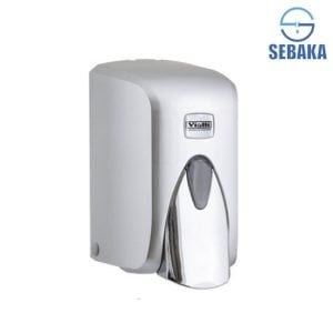 خزان صابون فيالي فضي مط 500 مم Soap Dispenser S5C - Made in Turkey