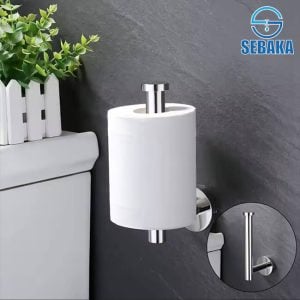 وراقة استانلس مقبض عمودية أو أفقية حامل مناديل (Paper Holder)