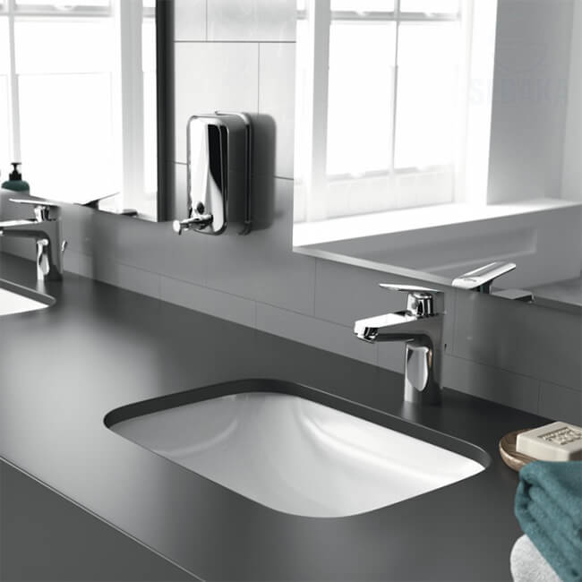 حوض حمام كونكت E506101 مستطيل 58×41 سم تحت الرخام من ايديال استاندرد IDEALSTANDARD CONNECT حوض حمام كونكت E506101 مستطيل 58×41 سم تحت الرخام من ايديال استاندرد IDEALSTANDARD CONNECT