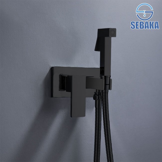 خلاط الشطاف الدفن المستطيل الاسود هاندميكسر سخن و بارد من النحاس Rectangular Black خلاط الشطاف الدفن المستطيل الاسود هاندميكسر سخن و بارد من النحاس Rectangular Black