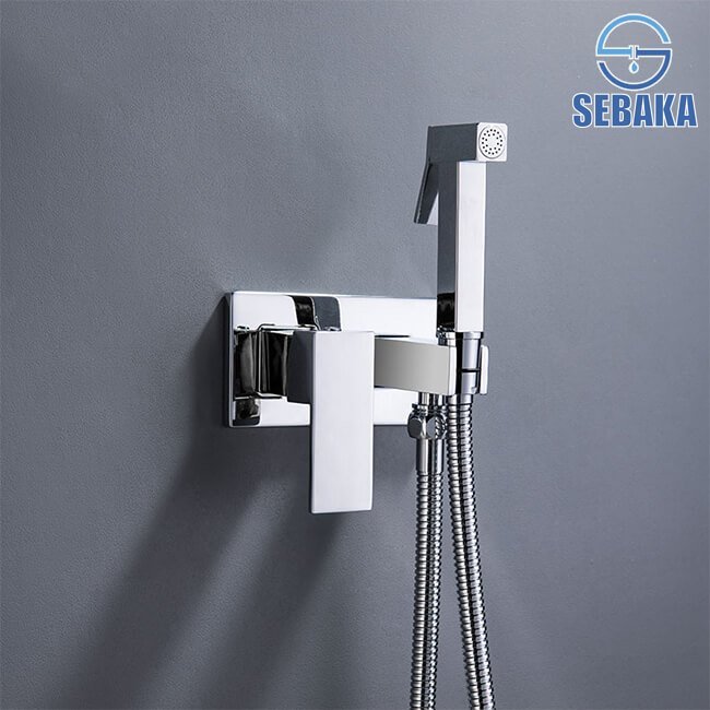 خلاط الشطاف الدفن المستطيل الفضي هاندميكسر سخن و بارد من النحاس Rectangular Chrome خلاط الشطاف الدفن المستطيل الفضي هاندميكسر سخن و بارد من النحاس Rectangular Chrome