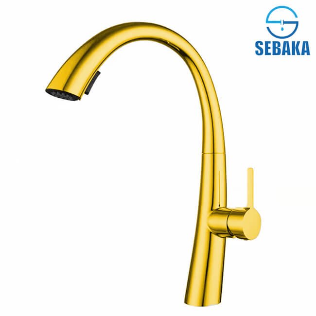 خلاط المطبخ الشداد الذهبي براند برأس متحركة قابلة للسحب Brand Golden Sprayer خلاط المطبخ الشداد الذهبي براند برأس متحركة قابلة للسحب Brand Golden Sprayer