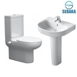 طقم حمام بلايا J5013/G4925 ملاصق للحائط بالحوض 65 سم ايديال ستاندرد IDEAL STANDARD PLAYA