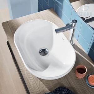 حوض دي نيو 60*40سم البيضاوي فوق الرخام 237260 من ديورافيت D-New Duravit