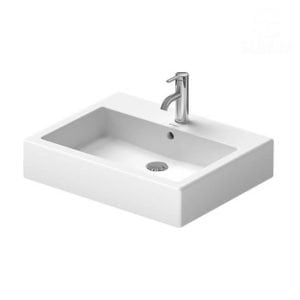 حوض فيرو 60*45سم كونترتوب بفتحة الفايظ من ديورافيت Vero Duravit