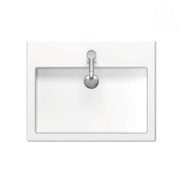 حوض فيرو 60*45سم كونترتوب بفتحة الفايظ من ديورافيت Vero Duravit