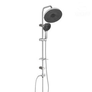 عامود مسطرة الدش سيزر 2x1 بالرأس المدور الكبير Caesar Shower