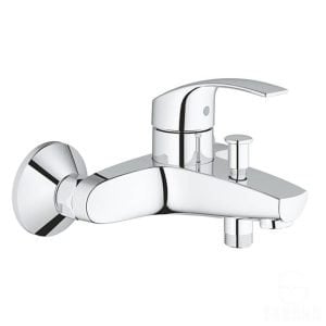 خلاط الدش/البانيو يوروسمارت بالمحول من جروهي 3330020A GROHE EUROSMART
