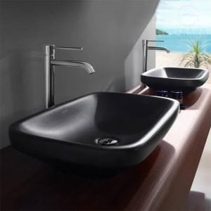 حوض ديوراستايل اسود 60*38سم فوق الرخام 0349601300 من ديورافيت Durastyle Duravit