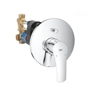 خلاط الدش/البانيو دفن يوروسمارت 2 مخرج بالجسم من جروهي 33305003 GROHE EUROSMART