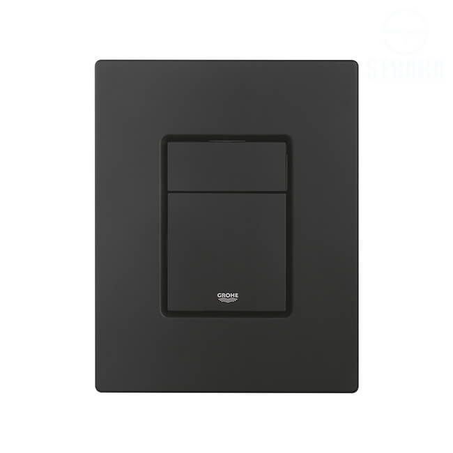 وش خزان الدفن جروهي الاسود مط المربع GROHE 38966KF0 Fantom Black Flush Plate وش خزان الدفن جروهي الاسود مط المربع GROHE 38966KF0 Fantom Black Flush Plate