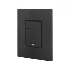 وش خزان الدفن جروهي الاسود مط المربع GROHE 38966KF0 Fantom Black Flush Plate