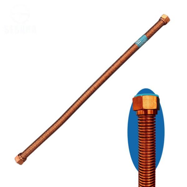 وصلة المياه الروزجولد المعدنية استانلس 304 مقاسات متعددة RoseGold Hose
