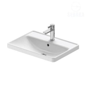 حوض كونترتوب دي نيو 60*44 سم ساقط في الرخام بفتحة للخلاط 035760 من ديورافيت D-Neo Duravit