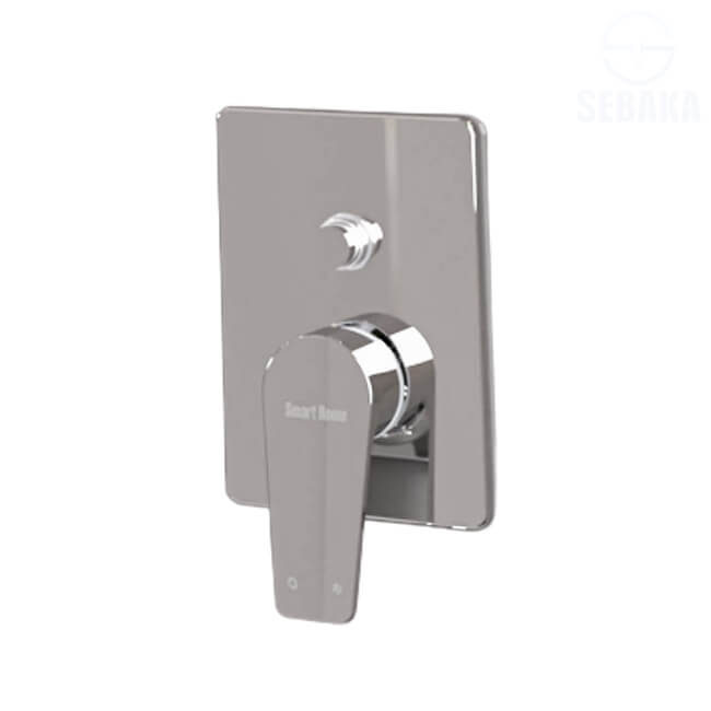 خلاط الدش الدفن سمارت هوم 2 مخرج وش بالمحول و الجسم 371010037 SmartHome خلاط الدش الدفن سمارت هوم وش بالمحول و الجسم 371010037 SmartHome