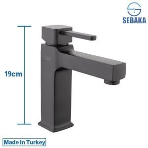خلاط حوض أرموس اسود مط التركي صنع في تركيا ARMOS Made In Turkey