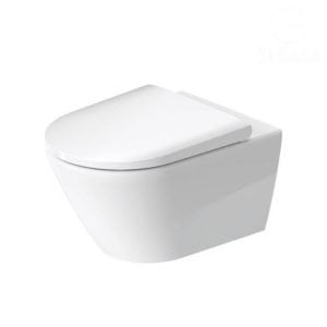 قاعدة مرحاض معلقة دي نيو 257749 لون أبيض من ديورافيت D-Neo Duravit