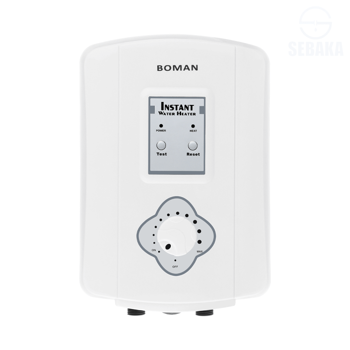 سخان المياه الكهربائي الفوري BOWMAN DSK-85EL بقدرة 8.5 كيلو وات من بومان لون أبيض سخان المياه الكهربائي الفوري BOWMAN DSK-85EL بقدرة 8.5 كيلو وات من بومان لون أبيض