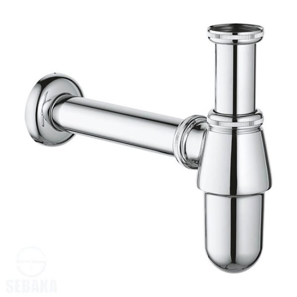 سيفون صرف حوض جروهي 28920000 كروم بوصة و ربع ¼1 GROHE TRAP