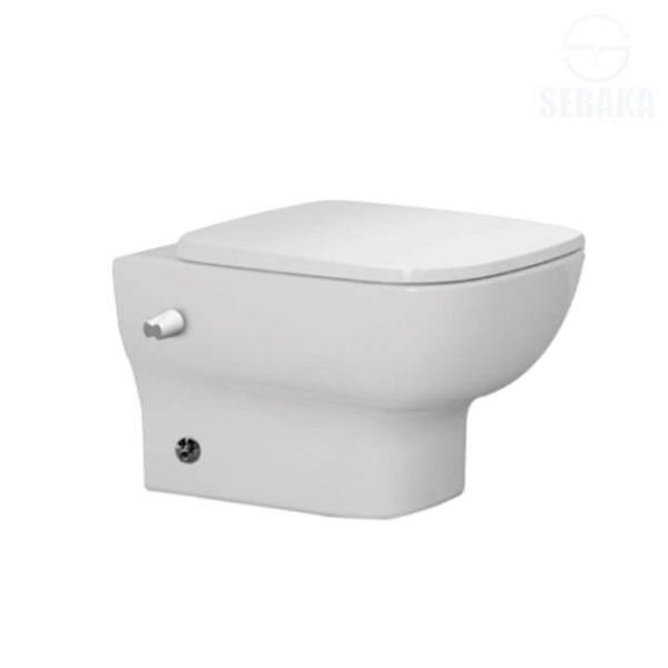 قاعدة مرحاض معلقة نيو ايسيدرا بالدش والمقبض من ايديال ستاندرد G282801 IDEAL STANDARD New ESEDRA