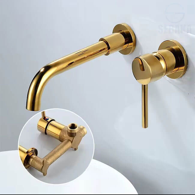 خلاط حوض دفن ذهبي Sanitary قنطرة متحركة بالجسم و الوش كود 50470 هاندميكسر خلاط حوض دفن ذهبي Sanitary قنطرة متحركة بالجسم و الوش كود 50470 هاندميكسر