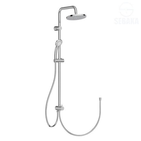 عامود مسطرة 2*1 اكوا شاور ديو بمحول من أيديال ستاندرد G6281AA IdealStandard