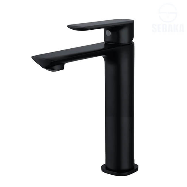 خلاط حوض روكا اسود ديكور ارتفاع 30 سم Chinese Roka black خلاط حوض روكا اسود ديكور ارتفاع 30 سم Chinese Roka black