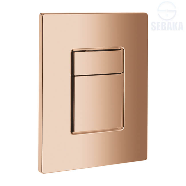 وش خزان الدفن روزجولد اللامع المربع المستورد صالح للعمل مع خزان الدفن جروهي RoseGold Flush Plate وش خزان الدفن روزجولد اللامع المربع المستورد صالح للعمل مع خزان الدفن جروهي RoseGold Flush Plate