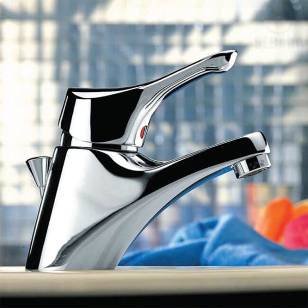 خلاط حوض سيراميكس A1247AA مع طابق و فايظ من ايديال ستاندرد IDEALSTANDARD CERAMIX