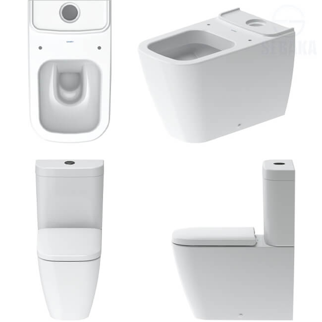قاعدة مرحاض هابي دي 2134490075 ملاصقة للحائط لون أبيض سوفت كلوز من ديورافيت Happy D.2 Duravit قاعدة مرحاض هابي دي 2134490075 ملاصقة للحائط لون أبيض سوفت كلوز من ديورافيت Happy D.2 Duravit