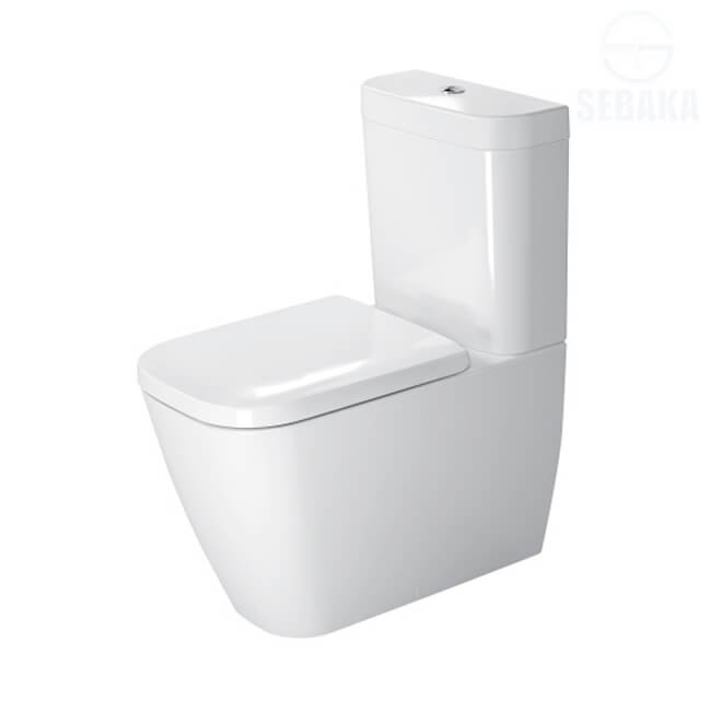 قاعدة مرحاض هابي دي 2134490075 ملاصقة للحائط لون أبيض سوفت كلوز من ديورافيت Happy D.2 Duravit قاعدة مرحاض هابي دي 2134490075 ملاصقة للحائط لون أبيض سوفت كلوز من ديورافيت Happy D.2 Duravit