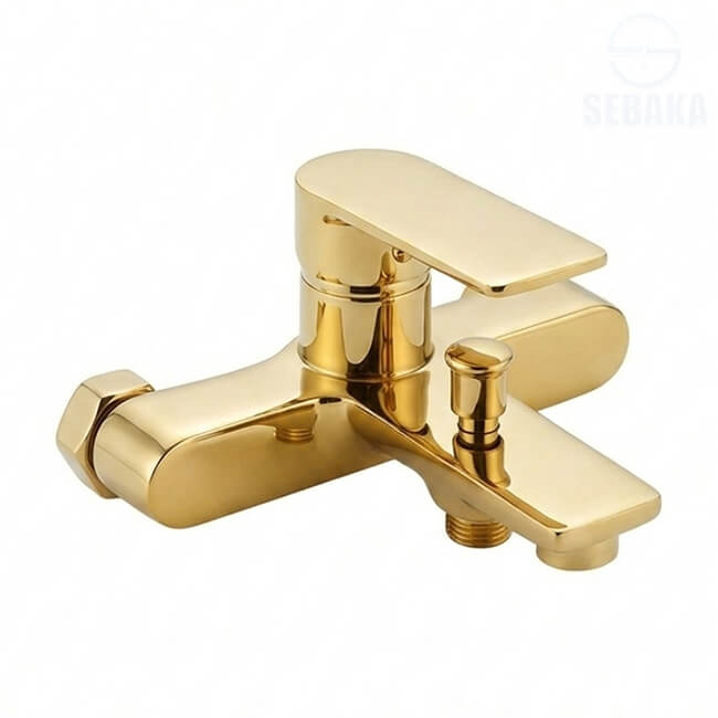 خلاط الدش/البانيو elegantes ذهبي هاندميكسر بالمحول Shower Mixer خلاط الدش/البانيو elegantes ذهبي هاندميكسر بالمحول Shower Mixer
