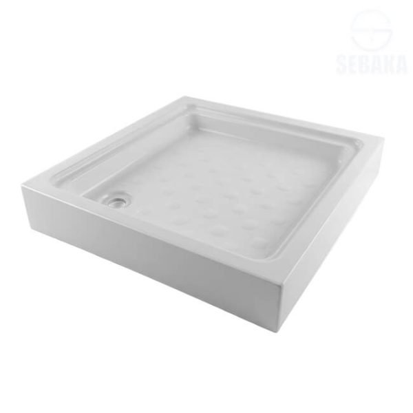 بانيو قدم 70×70 سم، 80×80 سم، أو 90×90 سم بالجانب ايديال ستاندرد بعد السيراميك كود GA359 من IdealStandard