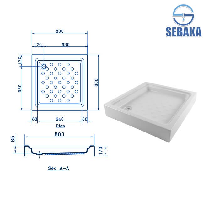 بانيو قدم 80×80 سم بالجانب ايديال ستاندرد بعد السيراميك G8415 من IdealStandard (طلب مسبق) بانيو قدم 80×80 سم بالجانب ايديال ستاندرد بعد السيراميك كود G8415 من IdealStandard