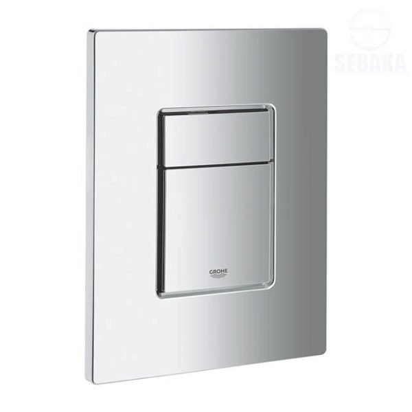 وش خزان دفن جروهي فضي مربع GROHE 38732000 Skate Cosmopolitan Flush Plate