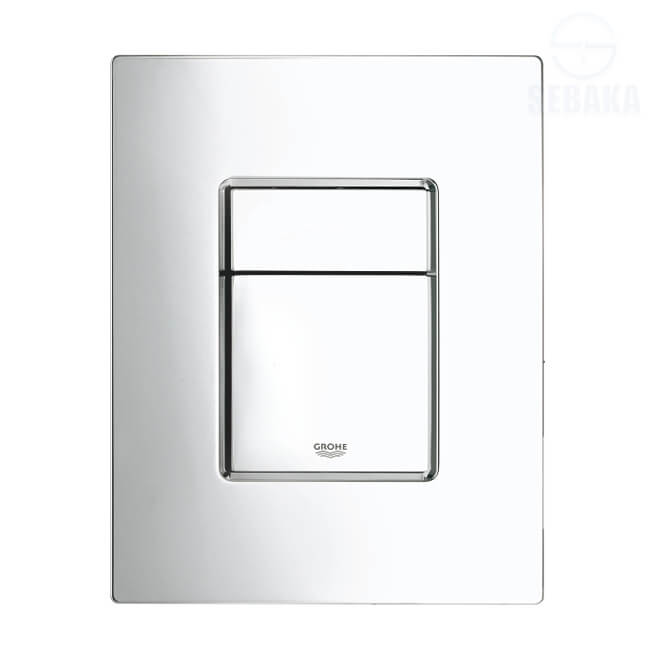 وش خزان دفن جروهي فضي مربع GROHE 38732000 Skate Cosmopolitan Flush Plate وش خزان دفن جروهي فضي مربع GROHE 38732000 Skate Cosmopolitan Flush Plate
